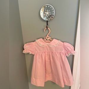 Vintage 1970s “Nanette” pink dress. Used in good condition. Smoke free home.